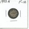 Image 1 : 1903H Canadian 10 Cent Piece F-12