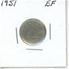 Image 1 : 1951 Canadian 10 Cent Piece  EF