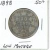 Image 1 : 1898 Canadian 50 Cent Piece VG-8