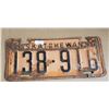 Image 1 : Saskatchewan License Plate 1950