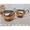 Image 3 : Copper tea pot cream & sugar