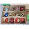 Image 4 : 2 Boxes Christmas ornaments - very old