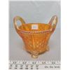 Image 1 : Basket carnival glass - North Woods