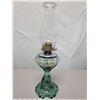 Image 1 : Green coal oil lamp