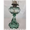 Image 2 : Green coal oil lamp
