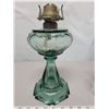 Image 3 : Green coal oil lamp