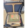 Image 1 : Suitcase of sheet music - old