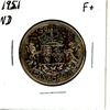 Image 1 : 1951 Canadian 50 Cent Piece ND F+