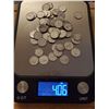 Image 1 : 4 oz of silver Canadian dimes