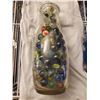 Image 2 : Beechwood Dairy milk bottle filled w/ marbles