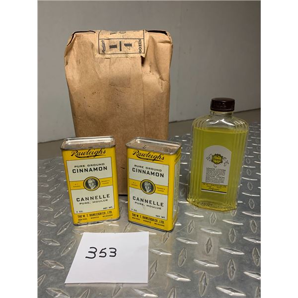 Rawleigh's Bottles and Tins Collectables