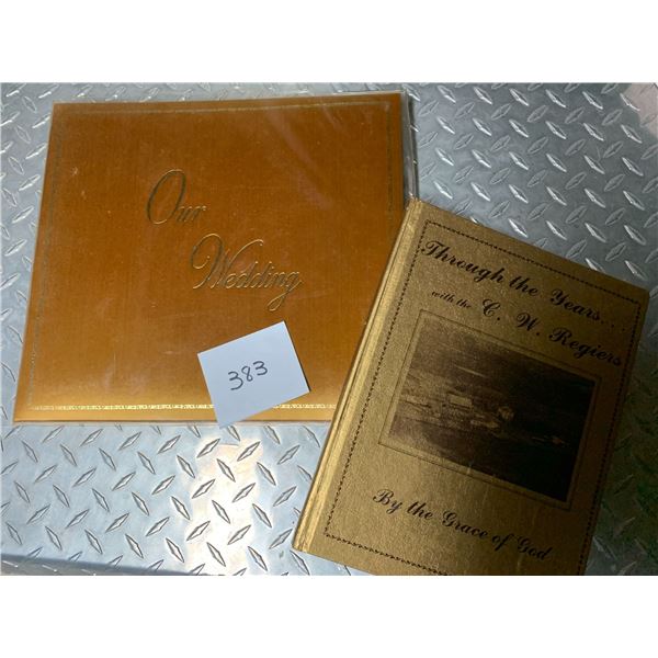 1982 History Book and New Wedding Book