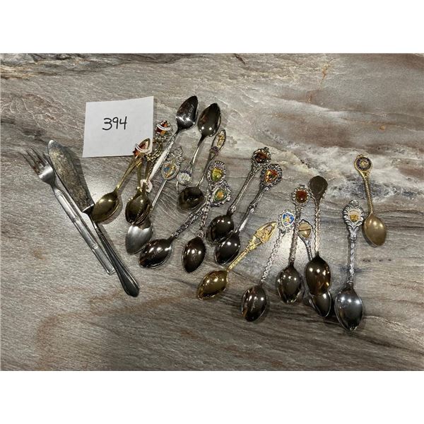 Assorted Collector's Spoons