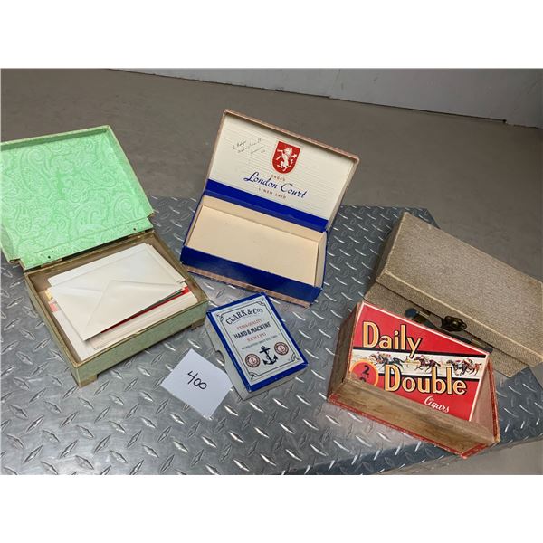 Collector Boxes and Cards