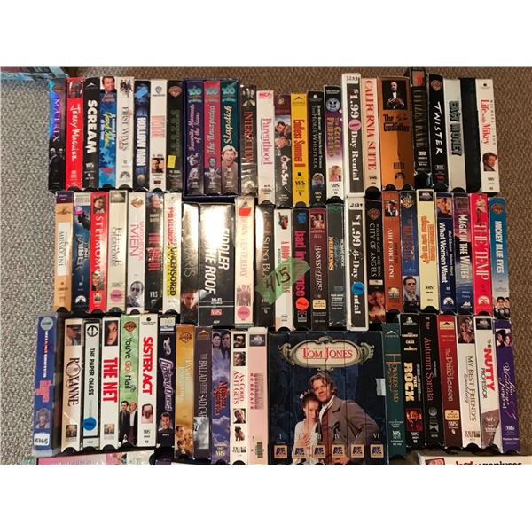 Misc. VHS tapes (74)