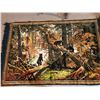 Bear tapestry rug (55" X 38")