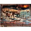 Caribou tapestry rug (68" X 49")