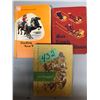 Image 1 : School text books (3, condition varies)