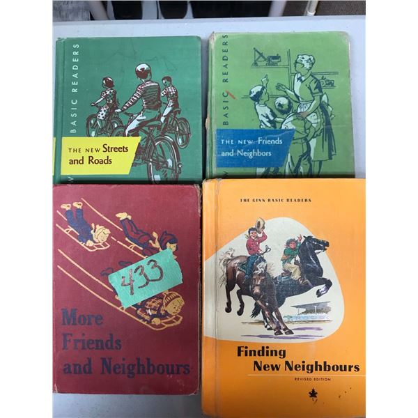 School books (condition varies, 4)