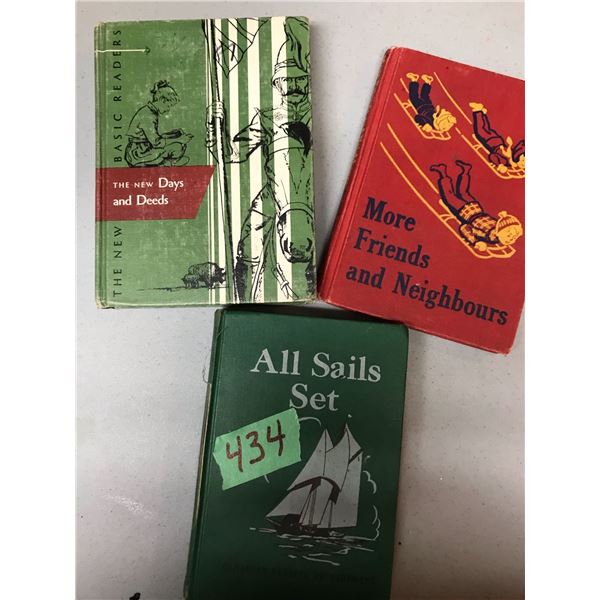 School books (condition varies, 3)