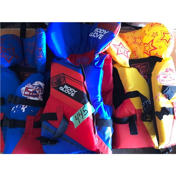 Kids life jackets