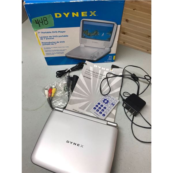 Portable DVD player (works)