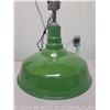 Image 2 : Huge porcelain service station light - tested, working. 18" diameter