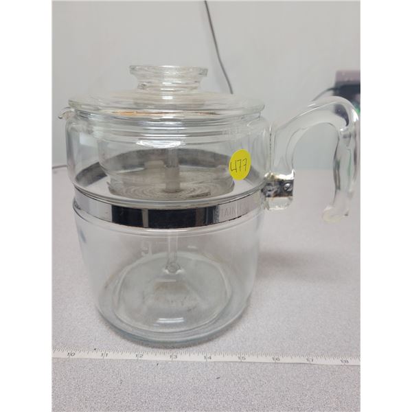 Pyrex coffee pot