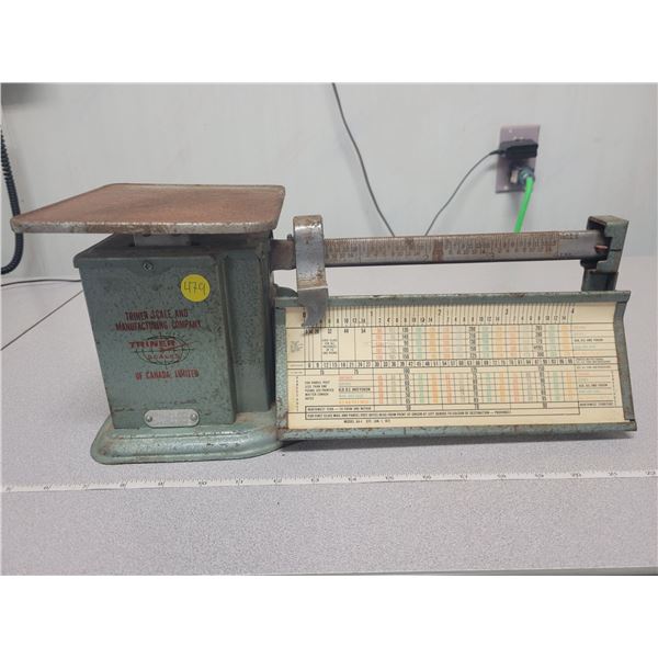 Antique postal scale - Triner scale & Mfg co. Made in Canada