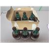 Image 3 : 6 pack stubby Heidelberg beer bottles