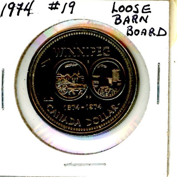 1974 #19 Loose Barn Board