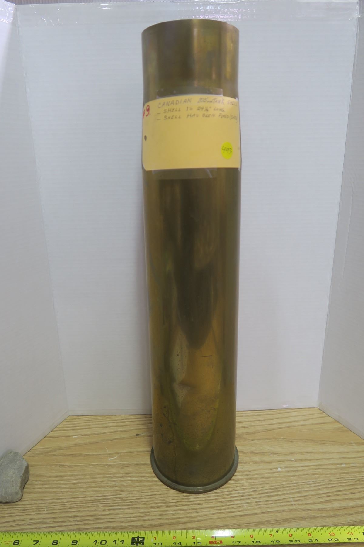 Canadian 105mm Tank Shell - Schmalz Auctions