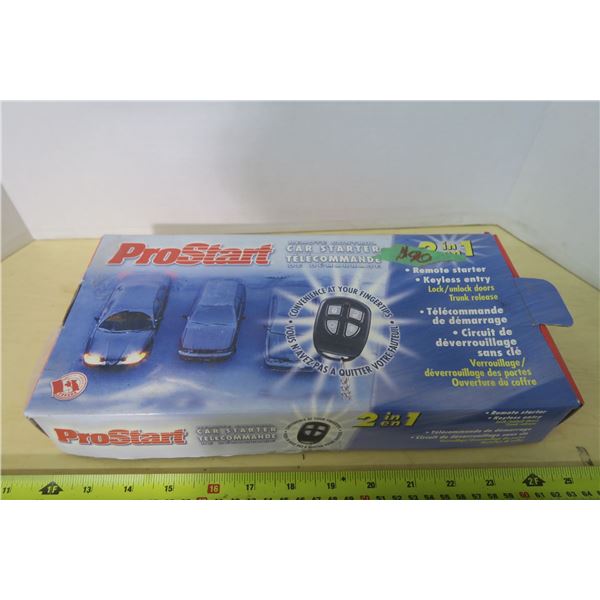 Pro Start Command Start CIB