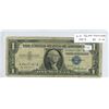 U.S. 1957 One Dollar Silver Certificate. Blue Seal. With this note, you could demand an American sil