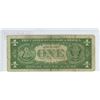 Image 2 : U.S. 1957 One Dollar Silver Certificate. Blue Seal. With this note, you could demand an American sil