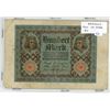 Germany. 1920 100 Mark note. F+.