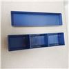 Blue Whitman plastic holder for housing 2X2s.