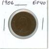 Image 1 : 1906 Canadian Large Cent. EF-40. Nice.
