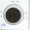 Image 2 : 1907H Canadian Large Cent. Heaton Mint. The last cent minted in Britain. Key Date. F-15.