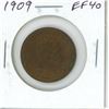 Image 1 : 1909 Canadian Large Cent. EF-40. Nice.