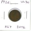 Image 1 : 1926 Canadian Small Cent. Key Date. Mintage of 2,143,372. VF-30.
