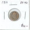 Image 1 : 1919 Canadian Silver 5 Cents. EF-40. Nice.
