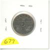 Image 2 : 1934 Near Rim Canadian Nickel 5 Cents. S is Near Rim. VF-30.