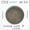Image 1 : 1918 Canadian Silver 50 Cents. The last year of World War I. VF-20. Nice.