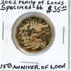 Image 1 : 2002 Family of Loons. 15th Anniversary of the loonie. Specimen-66. Taken from a Specimen set. Nice.