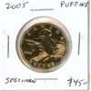 Image 1 : 2005 Puffins Dollar. Specimen-66. Taken from a Specimen set. Nice.