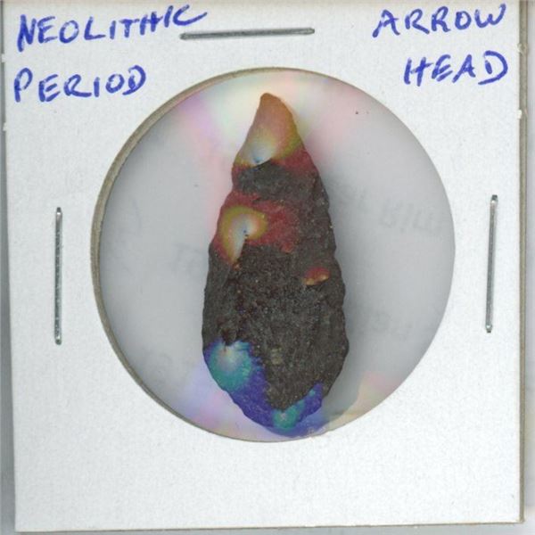 Neolithic Period Arrow Head. Nice.