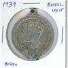 1939 Royal Visit to Canada Medal. Made by Birks. VF+.
