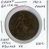 Great Britain. 1902 Penny. First penny issued for King Edward VII. Unc.