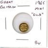 Great Britain. 1965 mini “Gold” sovereign. No gold in this replica that never existed. BU.